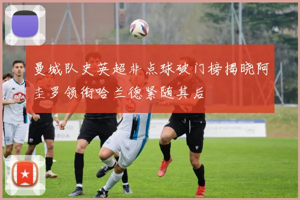 曼城队史英超非点球破门榜揭晓阿圭罗领衔哈兰德紧随其后